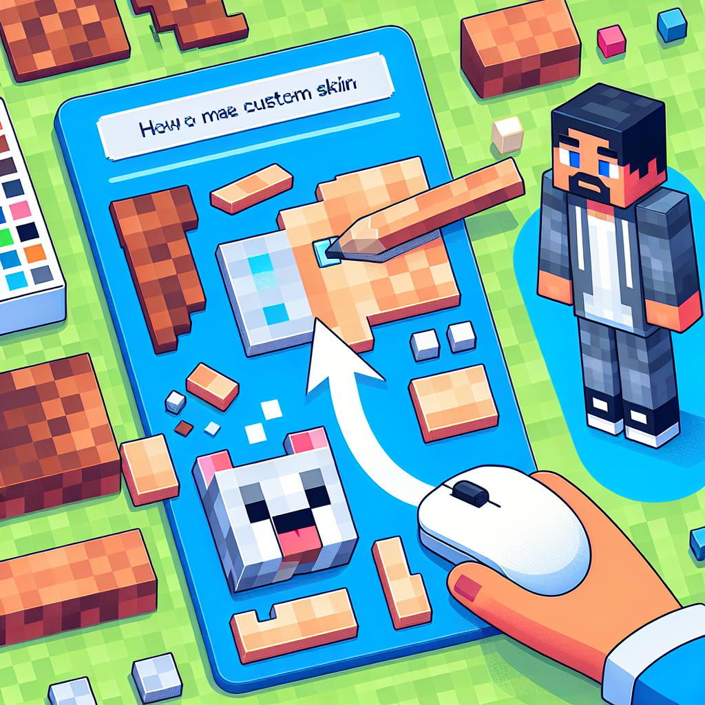 Cara Membuat Gambar Skin Minecraft Kustom untuk Pemula