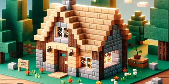 Tips Membangun Rumah Minecraft Simple dan Sederhana untuk Pemula