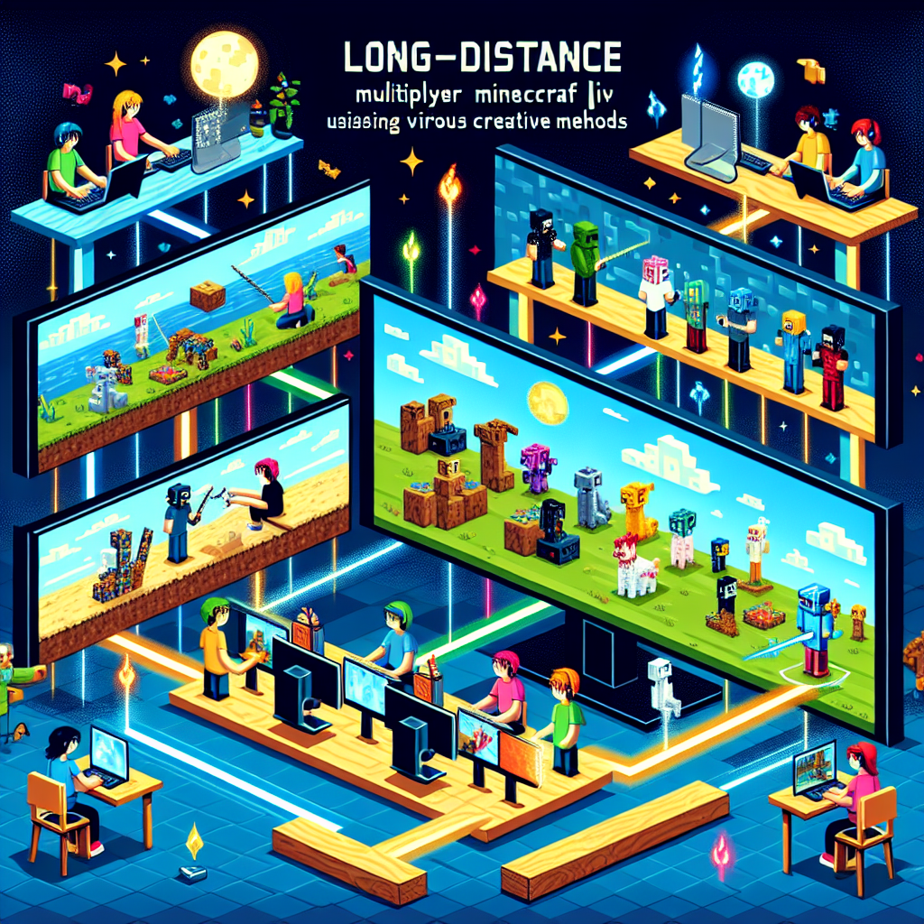 Cara Seru Mabar Minecraft Jarak Jauh dengan Berbagai Metode Kreatif